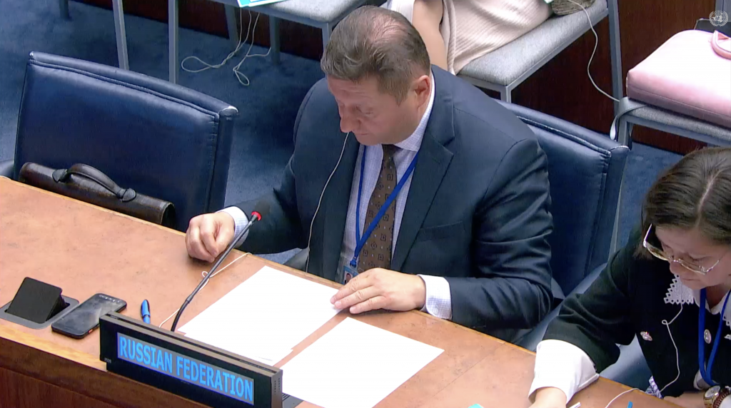 Statement by Andrey Belousov, Deputy Head of the Delegation of the Russian Federation, at the Thematic Debate on Other disarmament measures and international security in the First Committee of the 78th Session of the UNGA