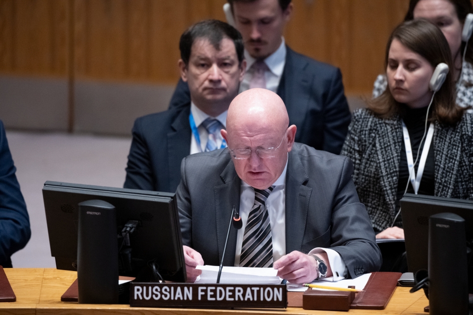 Statement by Permanent Representative Vassily Nebenzia at UNSC briefing on the humanitarian situation in Ukraine