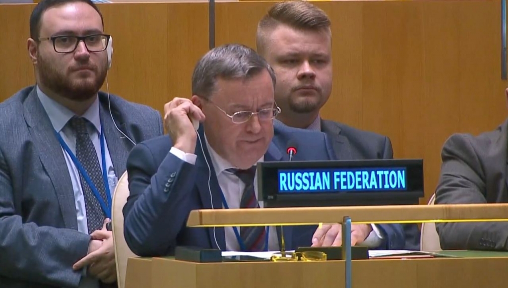 Statement by Mr. Igor Vishnevetskii, Deputy Head of the Russian Delegation in Exercise of the Right of Reply at the 6th Plenary Meeting of the 10th NPT Review Conference