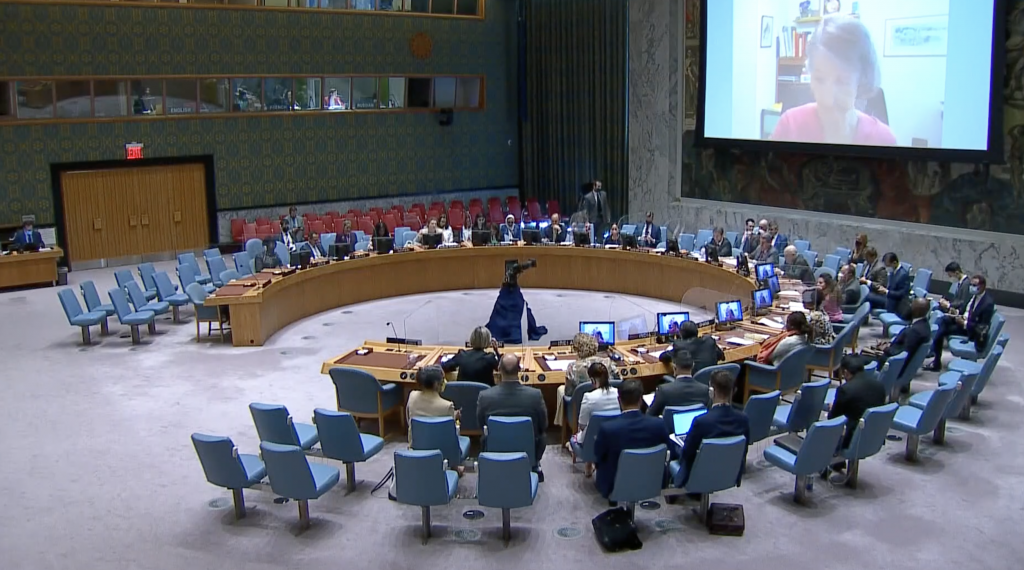 Выступление заместителя Постоянного представителя А.М.Евстигнеевой на открытых дебатах СБ ООН по тематике его рабочих методов 