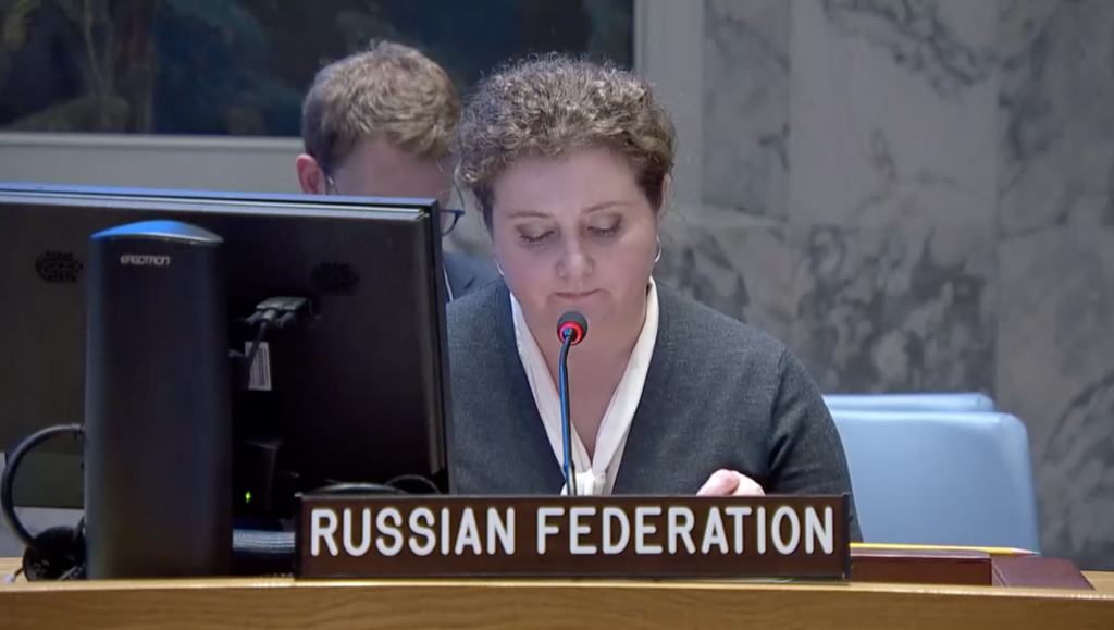 Statement by Deputy Permanent Representative Anna Evstigneeva at UNSC briefing on security sector reform