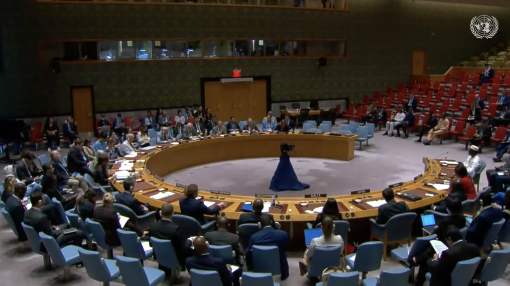  Выступление заместителя Постоянного представителя А.М.Евстигнеевой по мотивам голосования по проекту резолюции СБ ООН о выводе миротворческой миссии ООН из Республики Мали