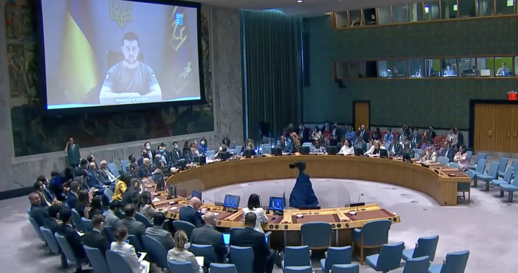 Выступление Постоянного представителя В.А.Небензи по порядку ведения заседания СБ ООН по Украине
