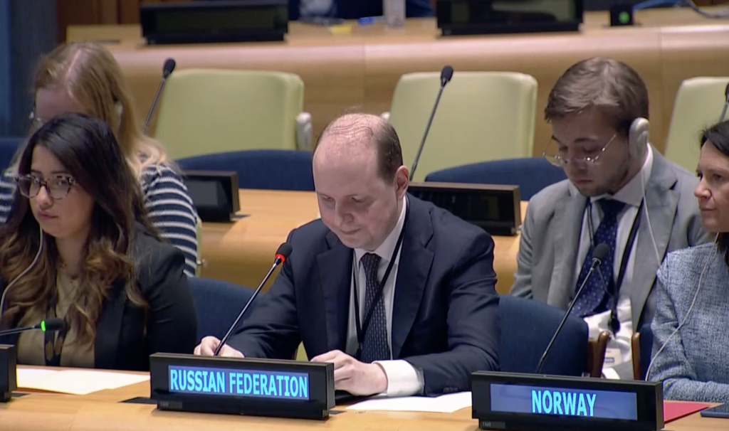 Statement by representative of the Russian Federation Mr.Vadim Kirpichenko at an Arria meeting of UNSC members “Syrian Women's Voices on Detainees and the Disappeared in Syria”