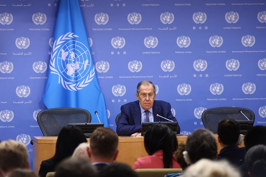 Foreign Minister Sergey Lavrov’s news conference following the High-Level Week of the 77th Session of the UN General Assembly, New York, September 24, 2022