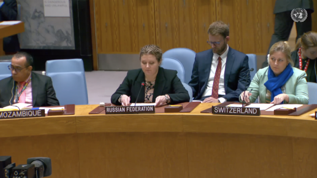 Выступление заместителя Постоянного Представителя А.М.Евстигнеевой на заседании СБ ООН по ситуации в Центральноафриканской республике