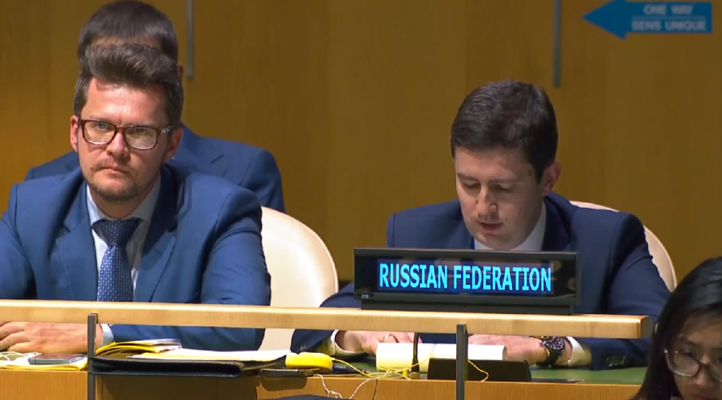 Выступление представителя Российской Федерации С.М.Супруненко перед голосованием по параграфу рр9 резолюции ГА ООН «Сотрудничество между ООН и Советом Европы»