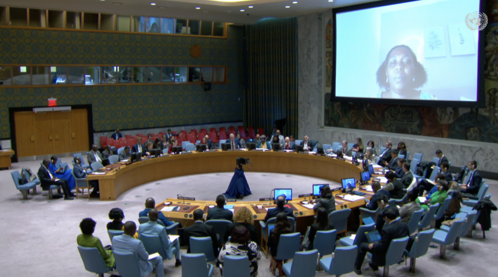 Выступление заместителя Постоянного представителя А.М.Евстигнеевой на заседании СБ ООН по ситуации в Регионе Великих Озер