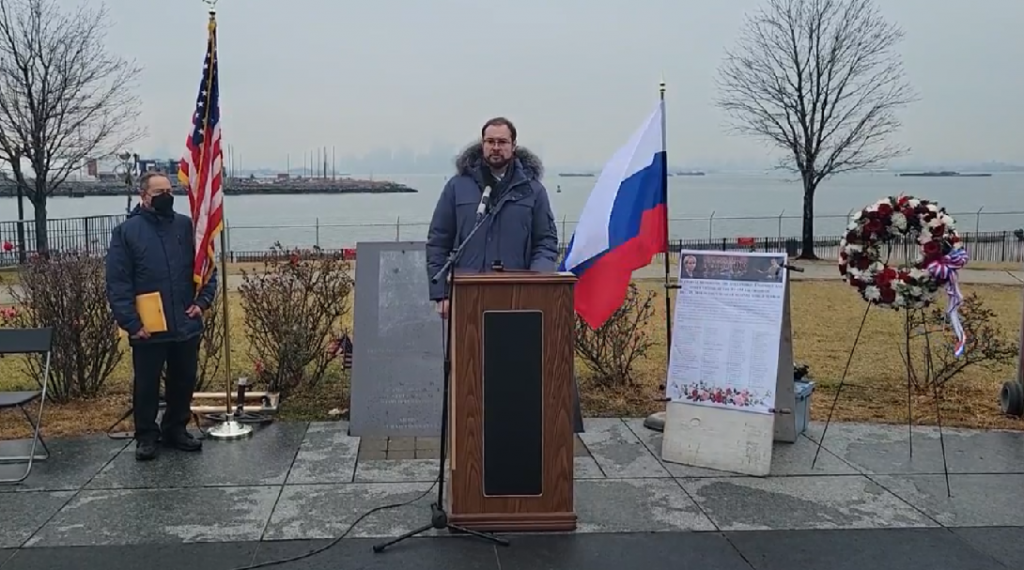 Выступление заместителя Постоянного представителя Д.С.Чумакова на мемориальном мероприятии по случаю годовщины авиакатастрофы ТУ-154 под Сочи 25 декабря 2016г.
