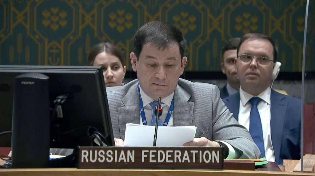 Выступление Первого заместителя Постоянного представителя Д.А.Полянского на заседании СБ ООН по поддержанию мира и безопасности Украины