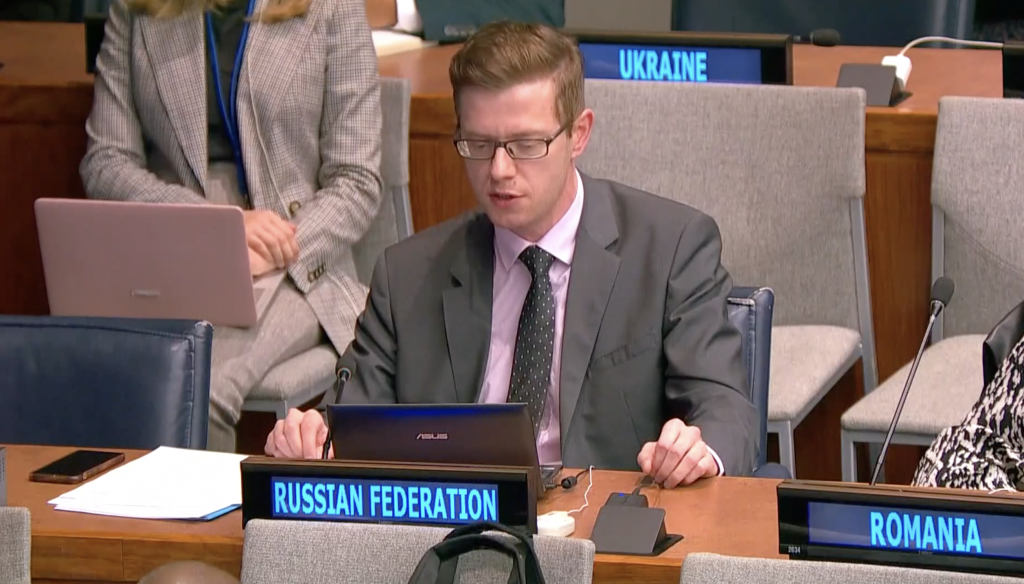 Statement by Deputy Head of the Russian Delegation Mr. Konstantin Vorontsov at the Thematic Discussion on Outer Space (Disarmament Aspects) in the First Committee of the 77th Session of the UNGA