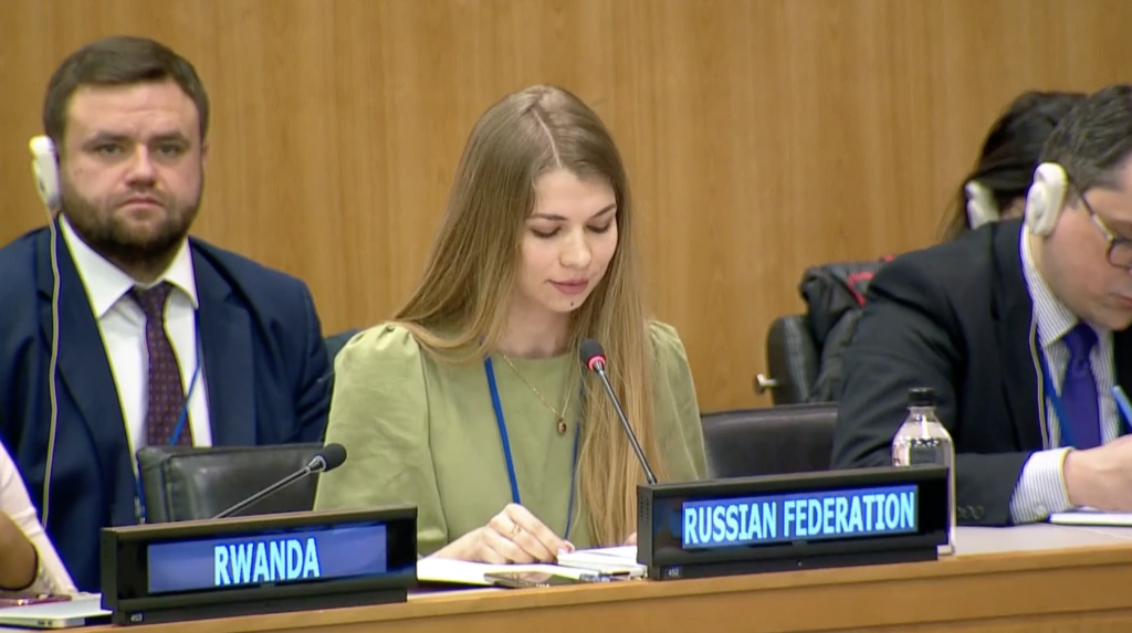 Statement by Representative of the Russian Federation Ms.Irina Tyazhlova at the fourth substantive session of the Open-ended Working Group on security of and in the use of ICTs 2021-2025 on Rules, norms and principles of responsible behavior of States 