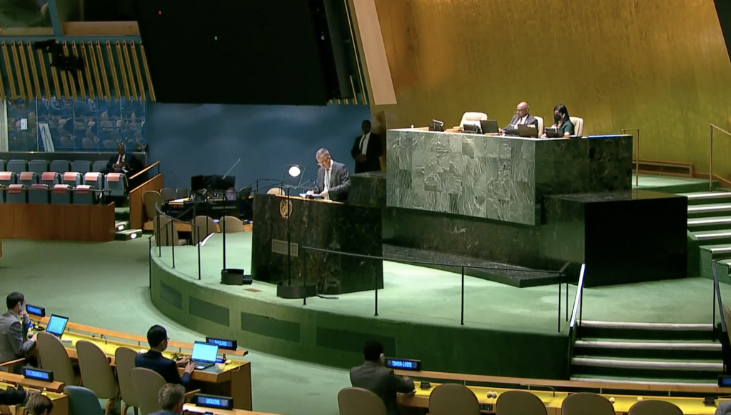 Выступление заместителя Постоянного представителя Г.В.Кузьмина в ГА ООН при рассмотрении проекта резолюции «Положение внутренне перемещенных лиц и беженцев из Абхазии, Грузия, и Цхинвальского района/Южной Осетии, Грузия»
