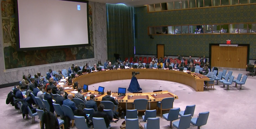 Выступление заместителя Постоянного представителя А.М.Евстигнеевой по мотивам голосования по проектам резолюций СБ ООН по ДР Конго