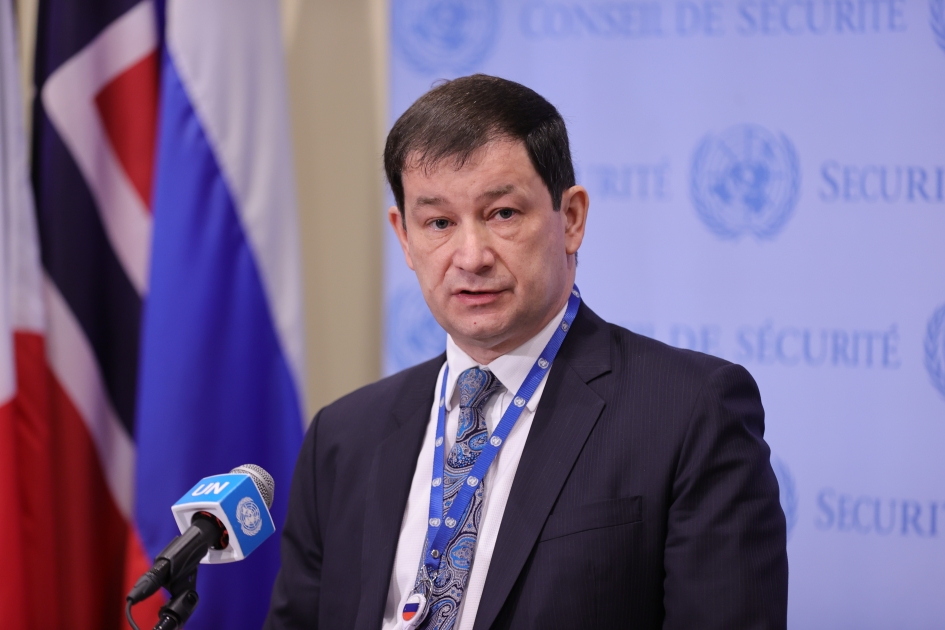 Remarks to the Press by First Deputy Permanent Representative Dmitry Polyanskiy following Security Council's AOB discussion of chemical provocations in Ukraine