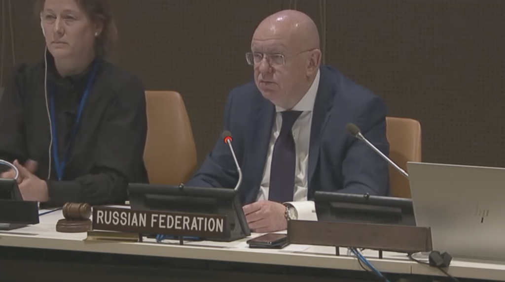 Statement by Permanent Representative Vassily Nebenzia at Arria-formula meeting of UNSC members “Situation with freedom of religion and belief in Ukraine: persecution of the Ukrainian Orthodox Church”