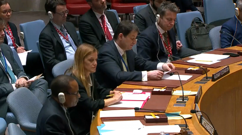 Выступление Первого заместителя Постоянного представителя Д.А.Полянского на заседании Совета Безопасности ООН по деятельности Комитета 1540 