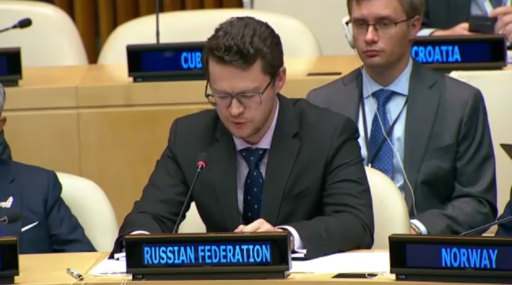 Выступление представителя Российской Федерации С.А.Леонидченко в ходе неформальной встречи членов СБ ООН по 