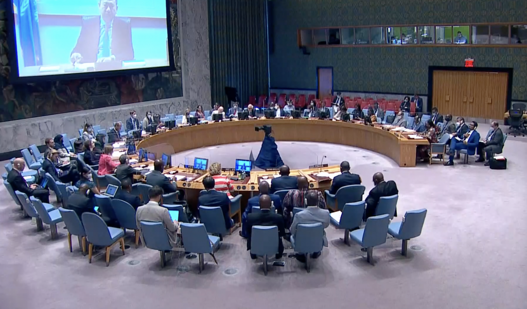 Выступление заместителя Постоянного представителя А.М.Евстигнеевой на заседании СБ ООН по ДР Конго