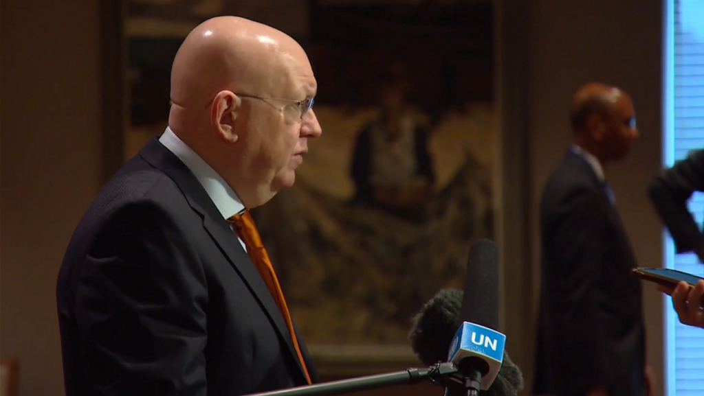 Remarks to the Press by Permanent Representative Vassily Nebenzia before UNSC briefing on the Great Lakes region