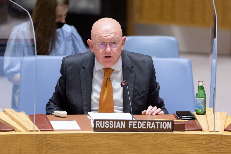 Statement by Permanent Representative Vassily Nebenzia at UN Security Council briefing under agenda item 