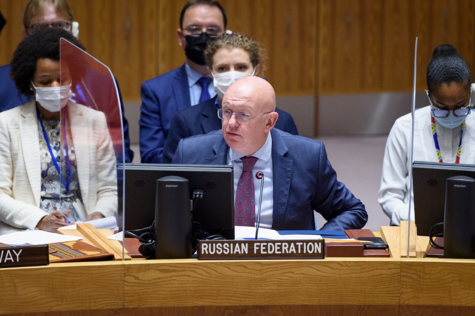 Statement by Permanent Representative Vassily Nebenzia at UN Security Council open debate 