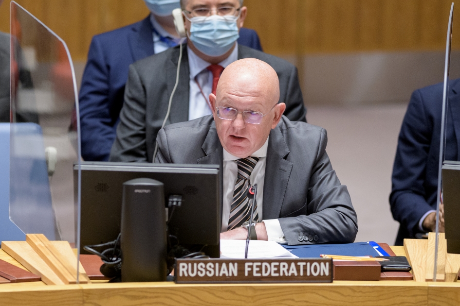 Statement by Permanent Representative Vassily Nebenzia at Security Council briefing 