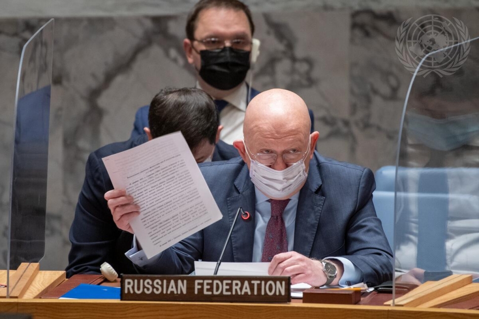 Statement and right of reply by Permanent Representative Vassily Nebenzia at UNSC meeting on threats to international peace and security (Ukraine)