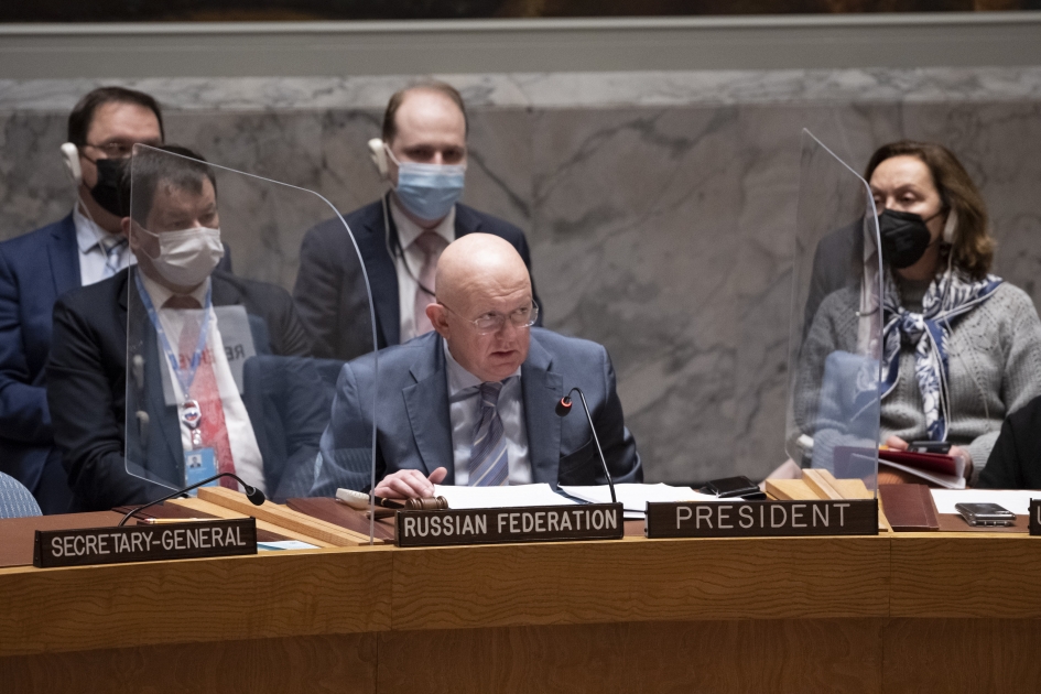 Statement by Permanent Representative Vassily Nebenzia at UNSC briefing on Ukraine