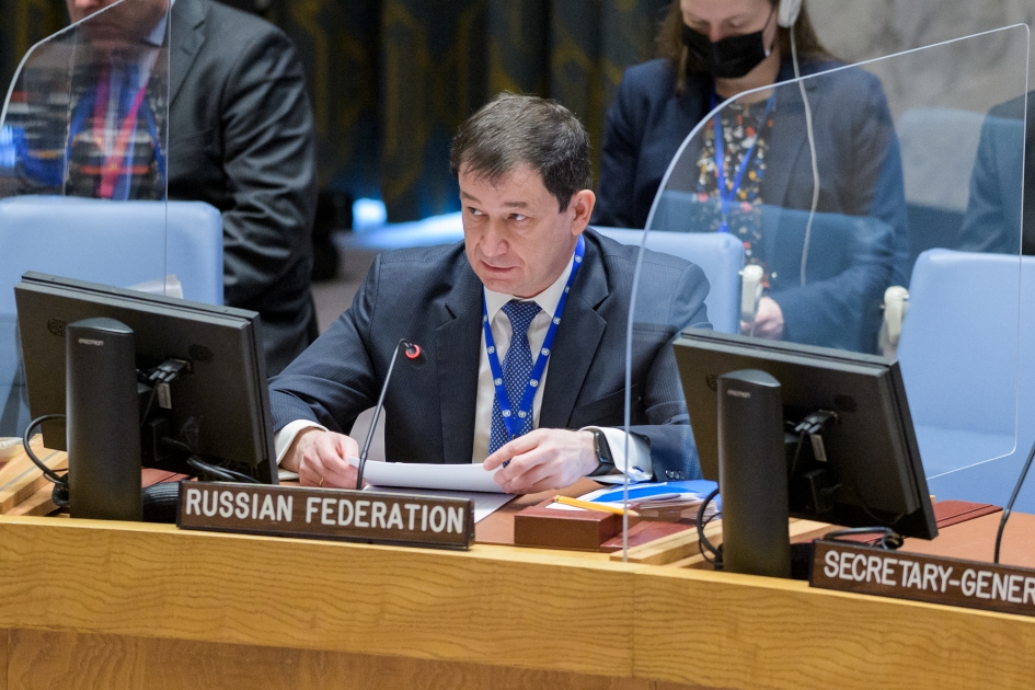Выступление Первого заместителя Постоянного представителя Д.А.Полянского на заседании СБ ООН по гуманитарной и политической ситуации в Сирии