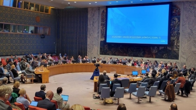 Выступление и ответное слово Постоянного представителя В.А.Небензи по порядку ведения заседания в ходе СБ ООН по гуманитарной ситуации на Украине
