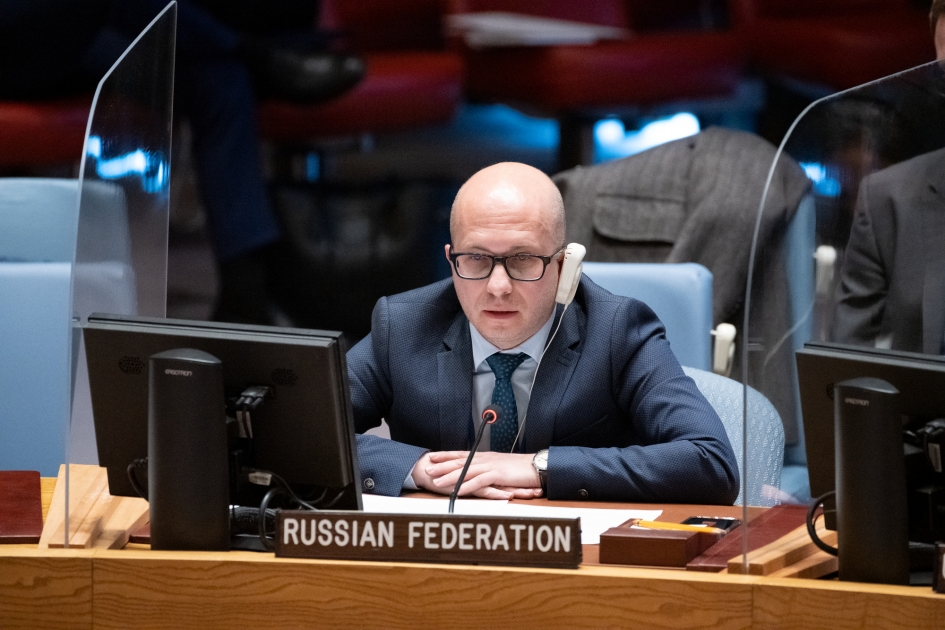 Statement by representative of the Russian Federation Mr.Evgeny Varganov at UNSC briefing on the issue of equal access to COVID-19 vaccines in armed conflicts and humanitarian emergencies