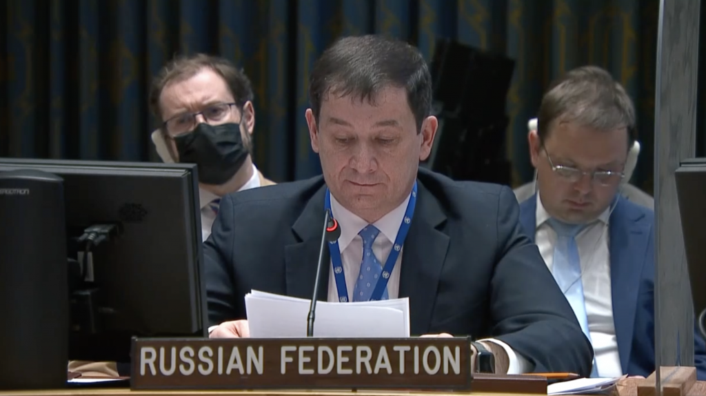 Statement by First Deputy Permanent Representative Dmitry Polyanskiy at UNSC briefing on the humanitarian situation in Ukraine
