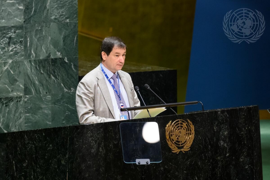 Выступление и.о. Постоянного представителя Д.А.Полянского на заседании ГА ООН по вопросу применения вето в СБ ООН по Сирии