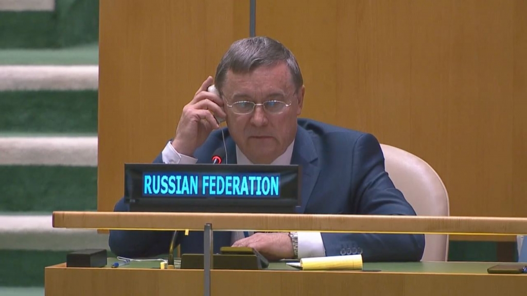 Statement by Mr. Igor Vishnevetskii, Deputy Head of the Russian Delegation, at the 8th Plenary Meeting of the 10th NPT Review Conference