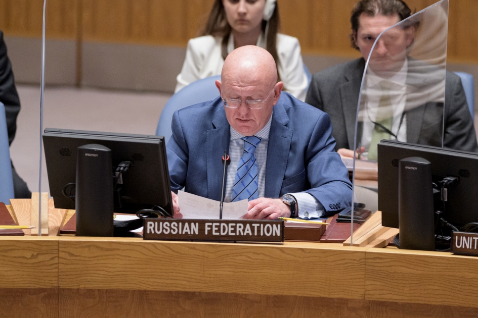 Statement by Permanent Representative Vassily Nebenzia at UN Security Council briefing on the situation in the Middle East, including the Palestinian question