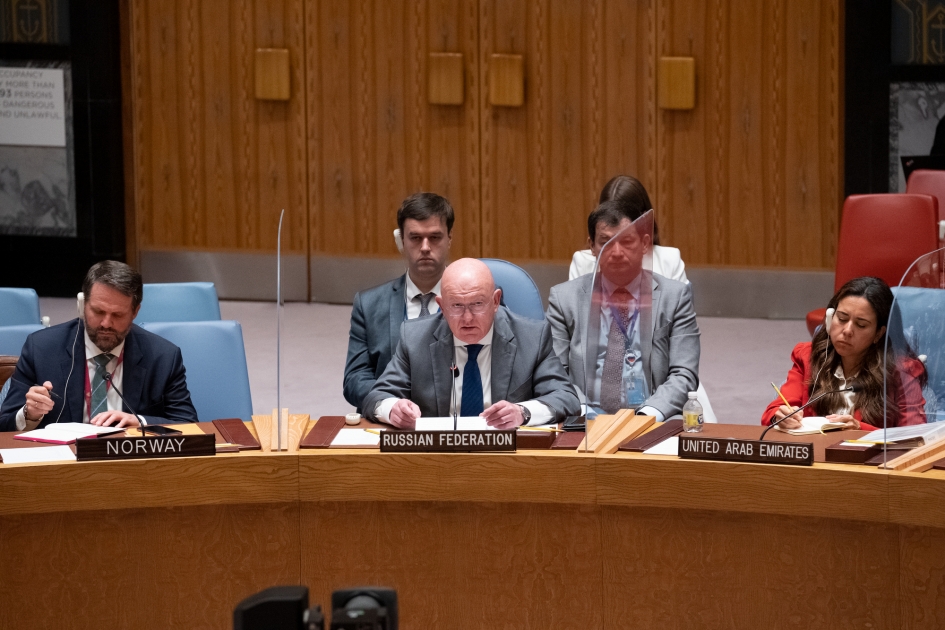 Statement by Permanent Representative Vassily Nebenzia at UNSC briefing 