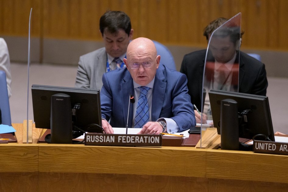 Statement by Permanent Representative Vassily Nebenzia at UNSC meeting on the Middle East, including the question of Palestine