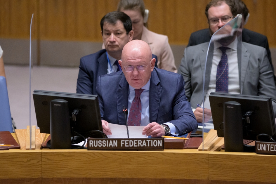 Statement by Permanent Representative Vassily Nebenzia at UNSC meeting on the political and humanitarian situation in Syria