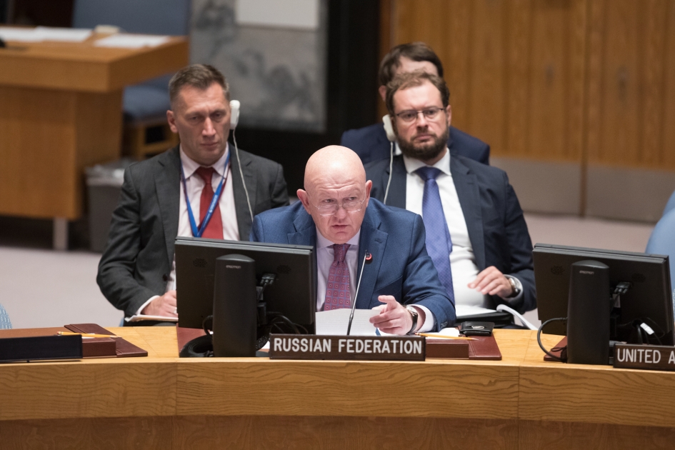 Statement by Permanent Representative Vassily Nebenzia at the UNSC meeting on the Protection of Civilians in Armed Conflicts 