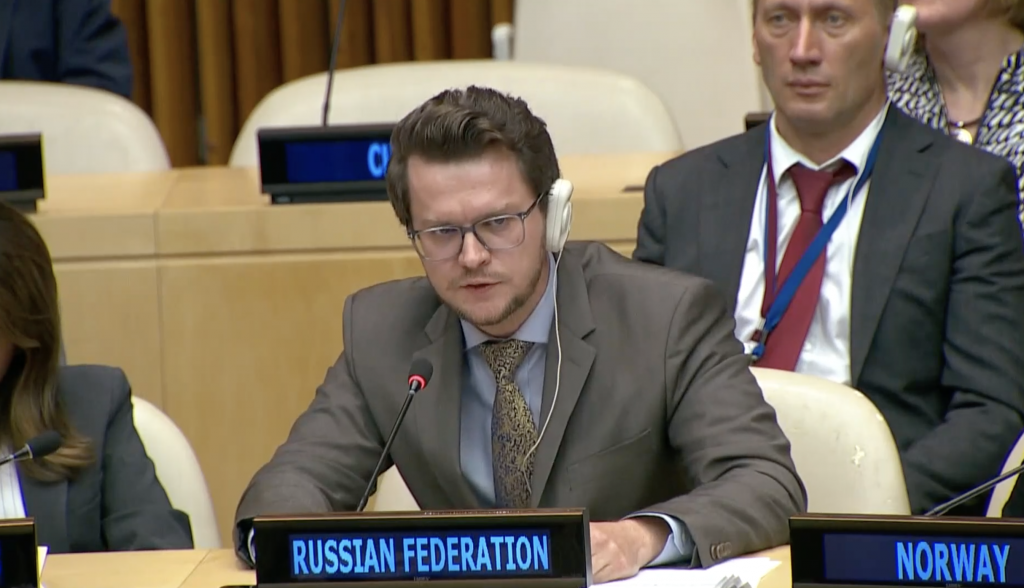  Выступление представителя Российской Федерации С.А.Леонидченко на неформальной встрече членов СБ ООН по «формуле Арриа» по Украине