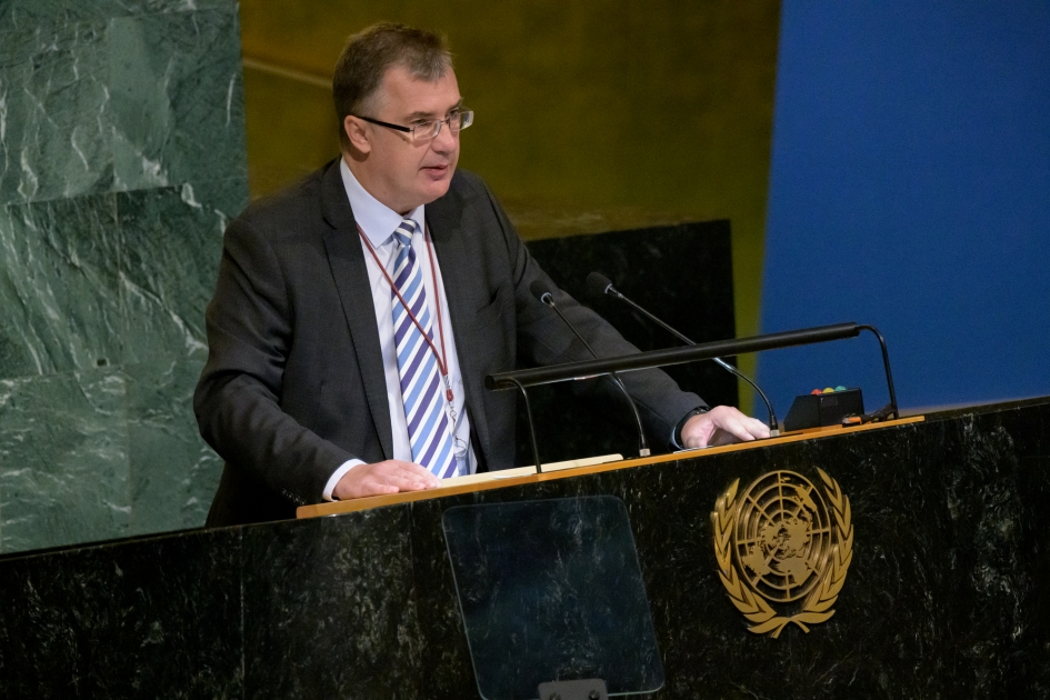 Выступление заместителя Постоянного представителя Г.В.Кузьмина на 77-й сессии ГА ООН по пункту повестки дня «Международный остаточный механизм для уголовных трибуналов»