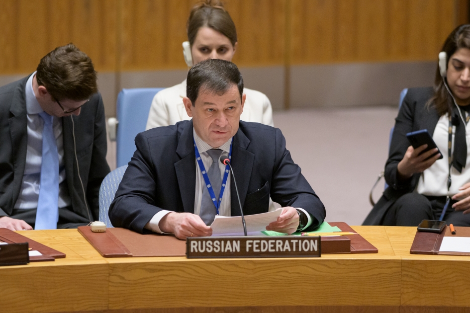 Explanation of vote by First Deputy Permanent Representative Dmitry Polyanskiy after UNSC vote on a draft resolution on establishing a SC Commission to investigate into claims presented in the complaint lodged by the Russian Federation under Article 6 of the BTWC