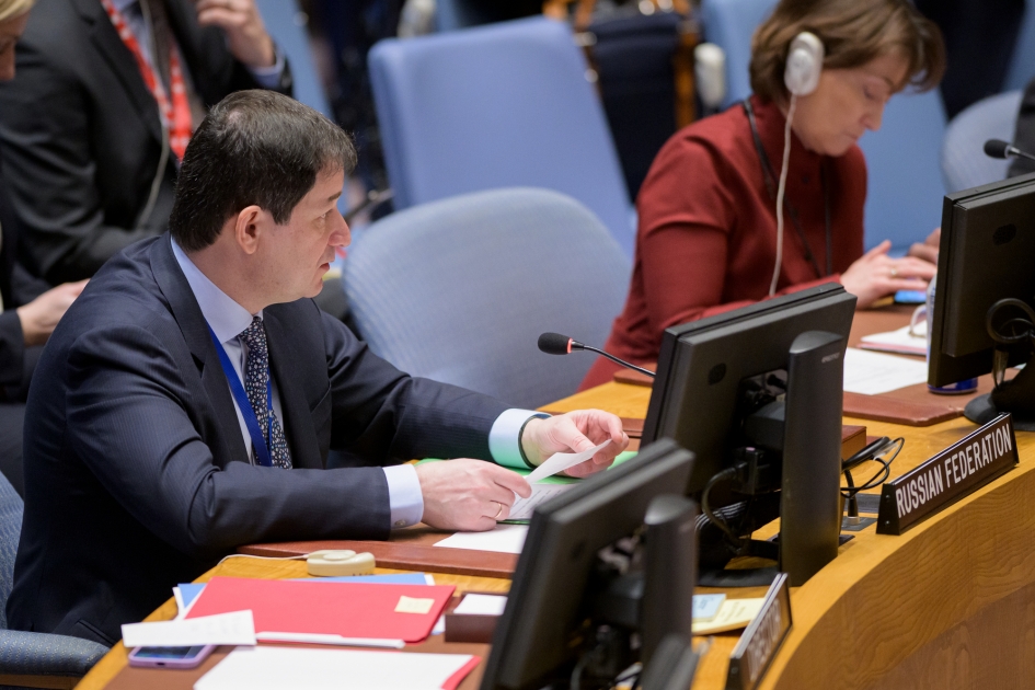 Выступление Первого заместителя Постоянного представителя Д.А.Полянского на заседании СБ ООН по положению на Ближнем Востоке, включая палестинский вопрос 