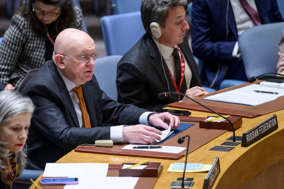 Statement by Permanent Representative Vassily Nebenzia at UNSC debate 