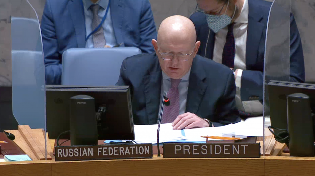 Explanation of vote by Permanent Representative Vassily Nebenzia after the UNSC vote on a draft resolution renewing the mandate of 1540 Committee