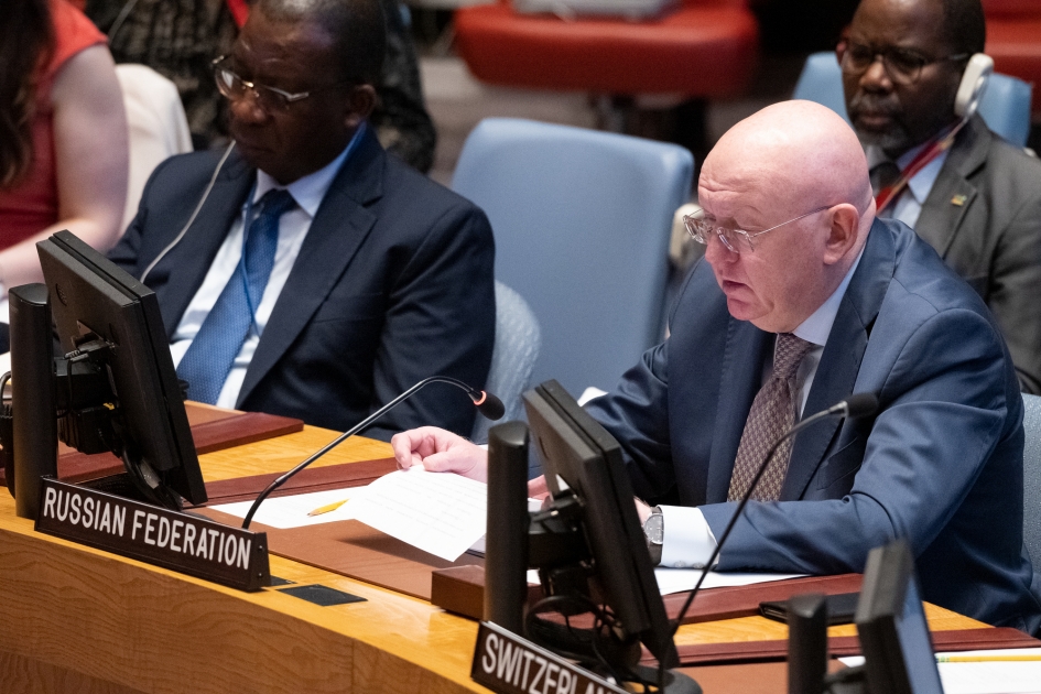 Statement by Permanent Representative Vassily Nebenzia at UNSC briefing “Values of human fraternity in promoting and sustaining peace”