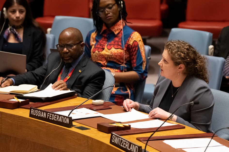 Выступление заместителя Постоянного представителя А.М.Евстигневой на заседании СБ ООН по Южному Судану