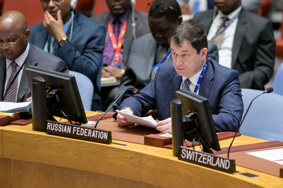 Statement by Chargé d'Affaires of the Russian Federation Dmitry Polyanskiy at UNSC briefing on the political and humanitarian situation in Syria