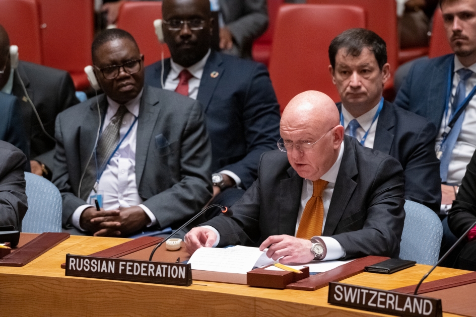 Explanation of vote by Permanent Representative Vassily Nebenzia before UNSC vote on a draft resolution on renewal of Mali's sanctions regime